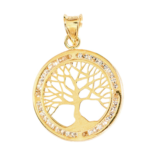 Round Tree Of Life Pendant