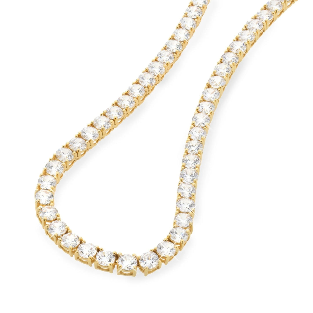 Moissanite Tennis Chain - 4mm