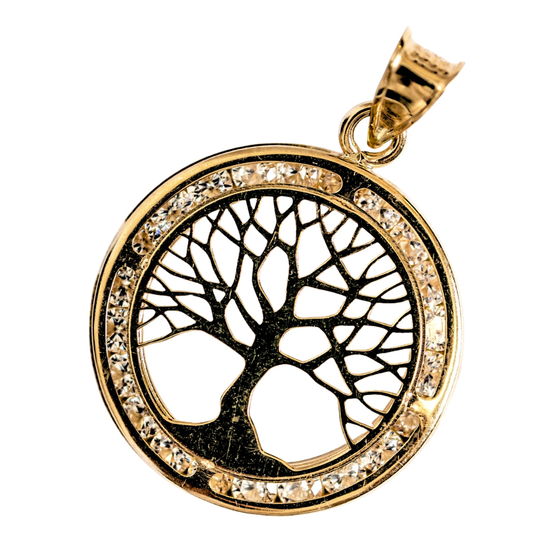 Round Tree Of Life Pendant