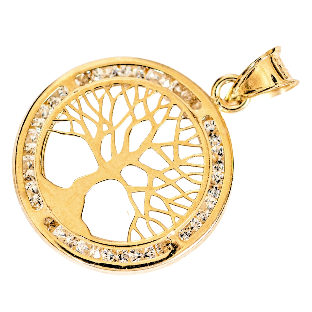 Round Tree Of Life Pendant