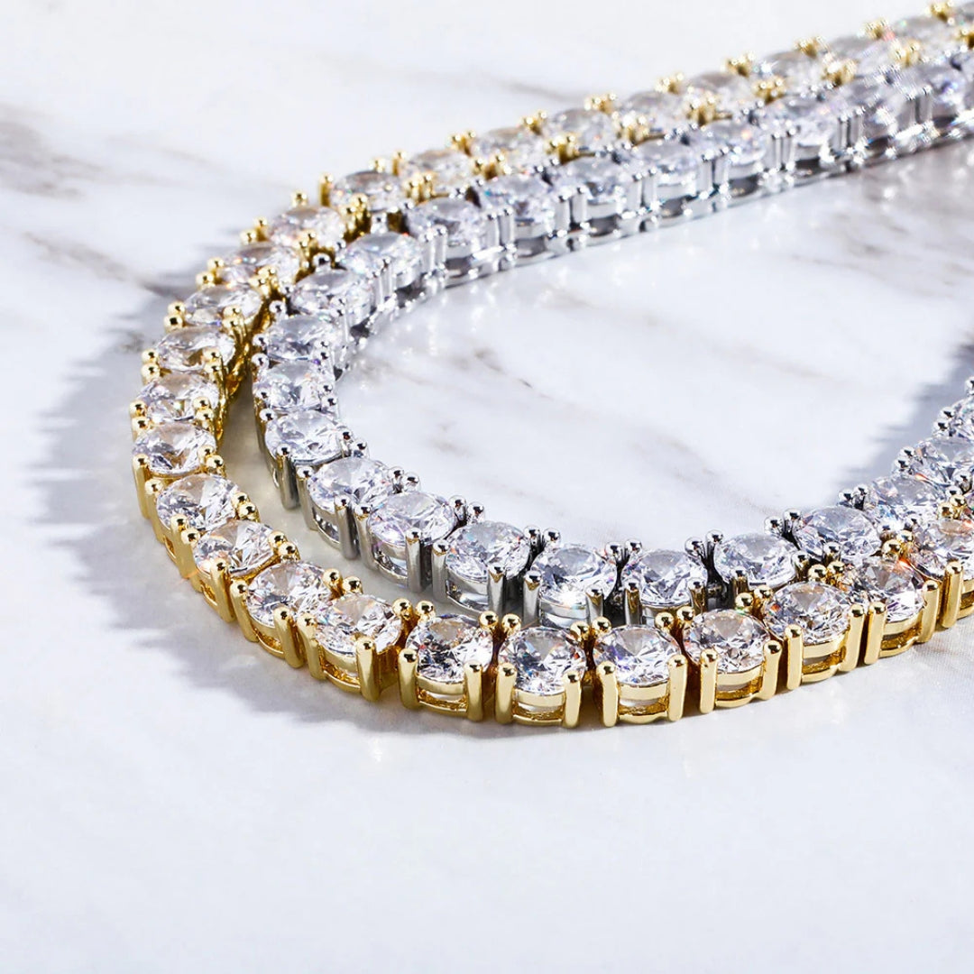 Lab Grown Diamond Tennis Chain - 4mm